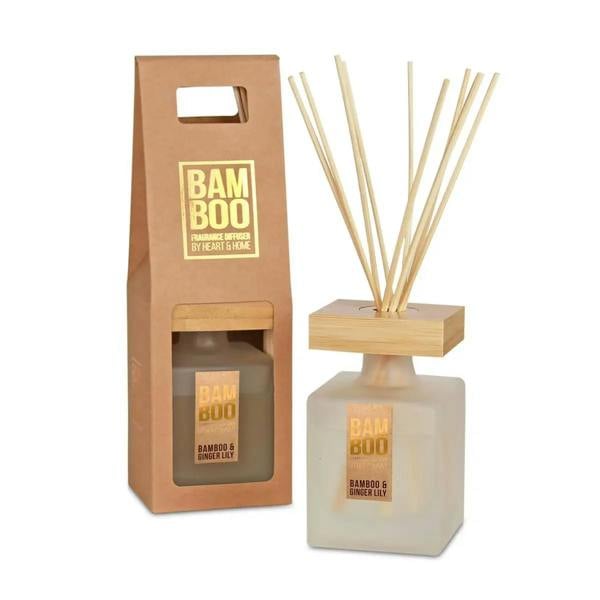 Bamboo & Ginger Lily - Large Bamboo Fragrance Diffuser