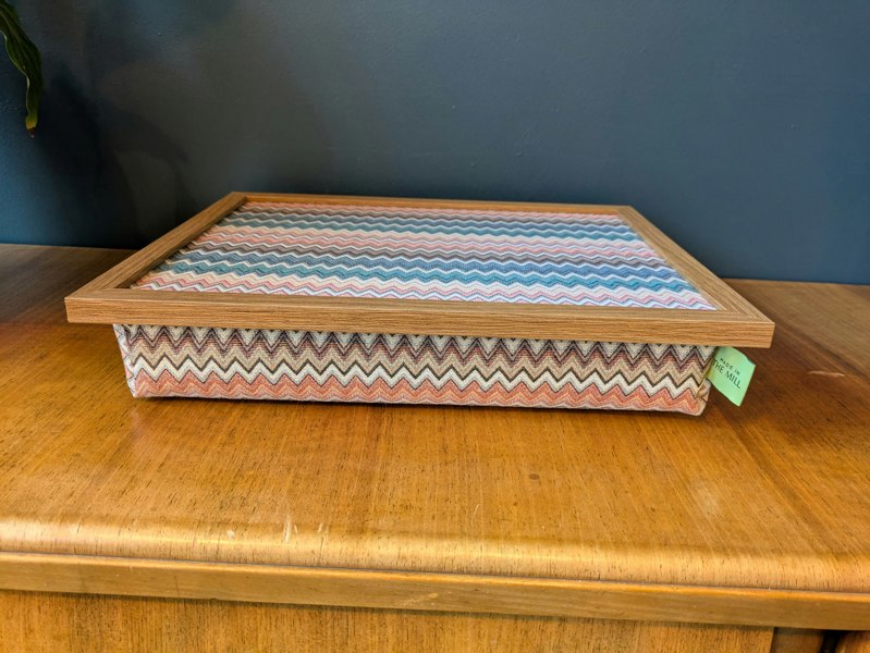Made in the Mill Luxury Valencia Lap Tray With Bean Bag