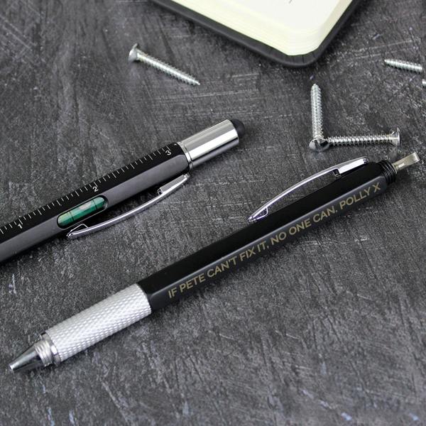 Abode Home & Gifts Personalised Multi Tool Pen