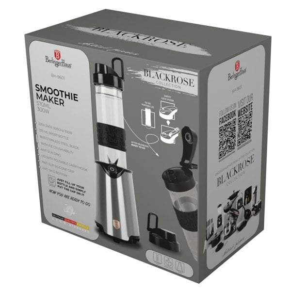 Smoothie maker Berlinger Haus BH9601 Black Rose