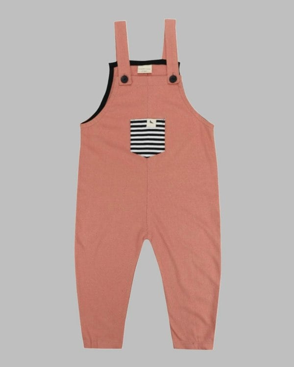 organic cotton Orange Dungarees - image 1