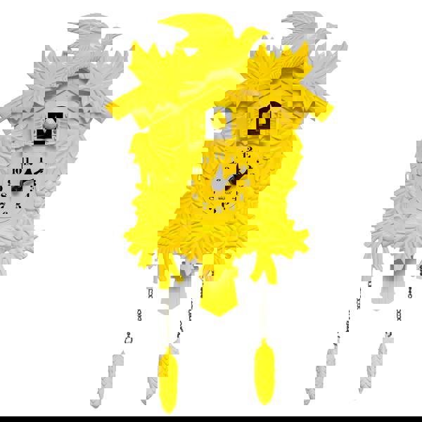 WALPLUS WC2049 - Yellow Vintage Cuckoo Clock