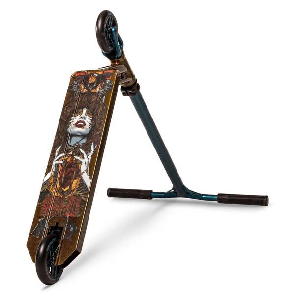 Triad Park Custom Complete #8 Kids Scooter - Bronze/Blue