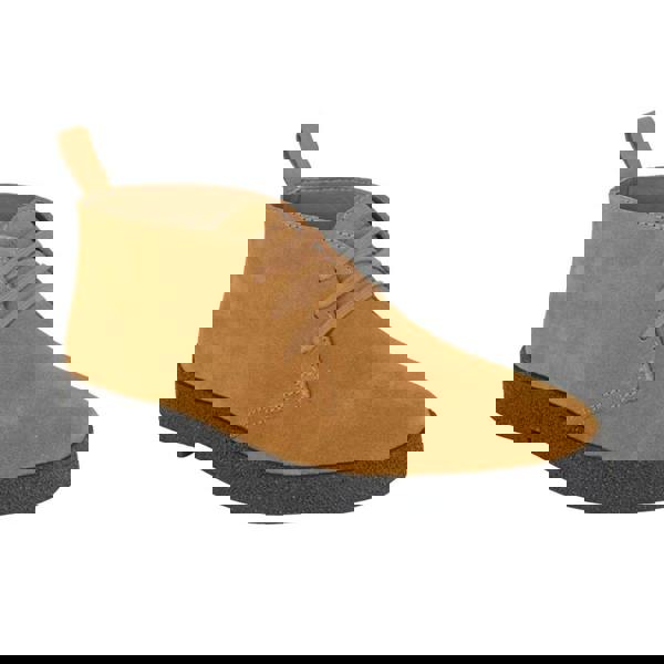 Roamers Mens Leather Desert Boots - Tan