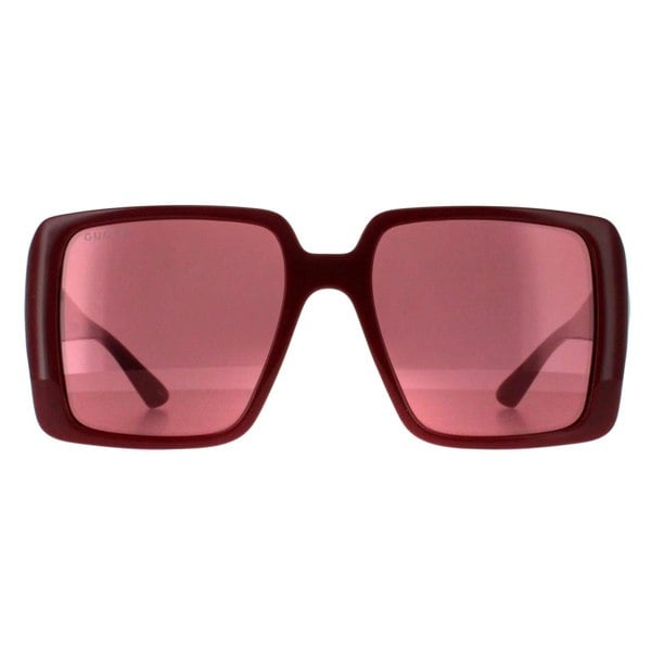 Gucci Sunglasses GG1692S 005 Black with Gold Dusky Pink w Logo Mirror Photochromic