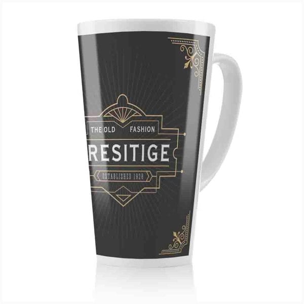Benjamin Tate Design Art Deco Old Fashioned Prestige Latte Mug