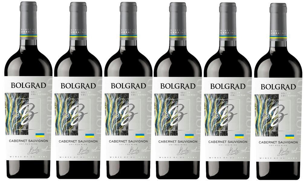 Bolgrad Ukrainian Cabernet Sauvignon (6 x 750ml - 14%)