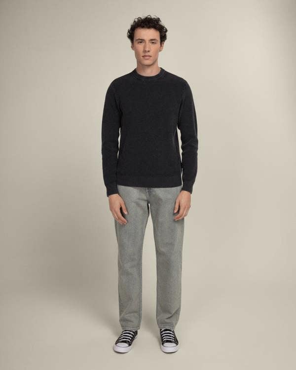 Larsson & Co Berkelse - Vintage Wash Crew Neck Jumper