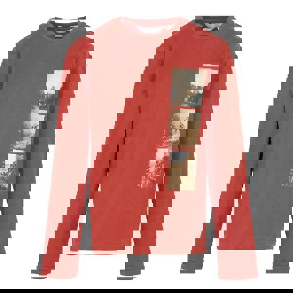 Regatta Childrens/Kids Wenbie III Photo Split Long-Sleeved T-Shirt - Red Ochre