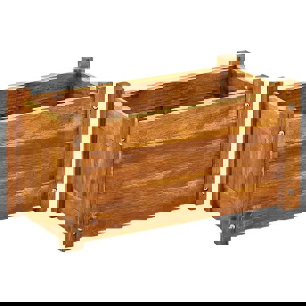Berkfield Garden Raised Bed Acacia Wood 50x25x25 cm