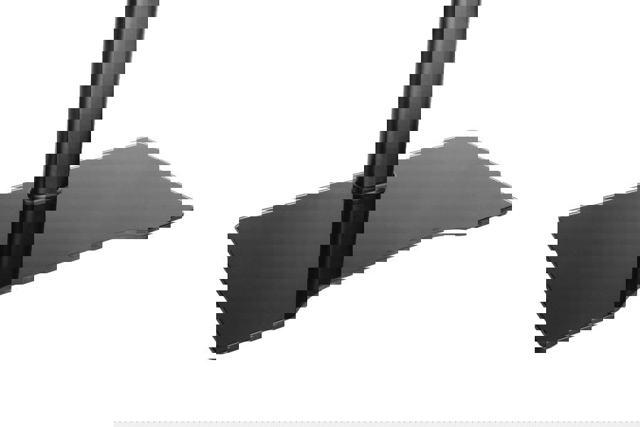 Dorel Home TV-Stand with tilt and swivel table top in black