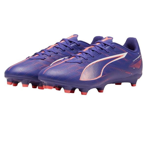 Puma Mens Ultra 5 Play Football Boots - Purple/White - 