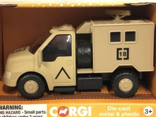 corgi chunkies ch078 military radar truck u.k.diecast and plastic toy