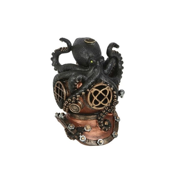 Serano Kraken on Diver's Helmet Backflow Incense Burner