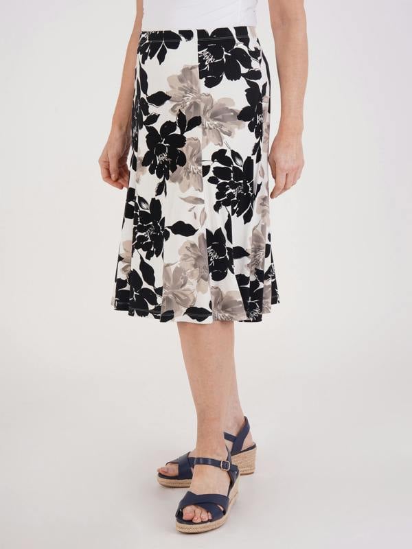 TIGI Dahlia Print Skirt -short