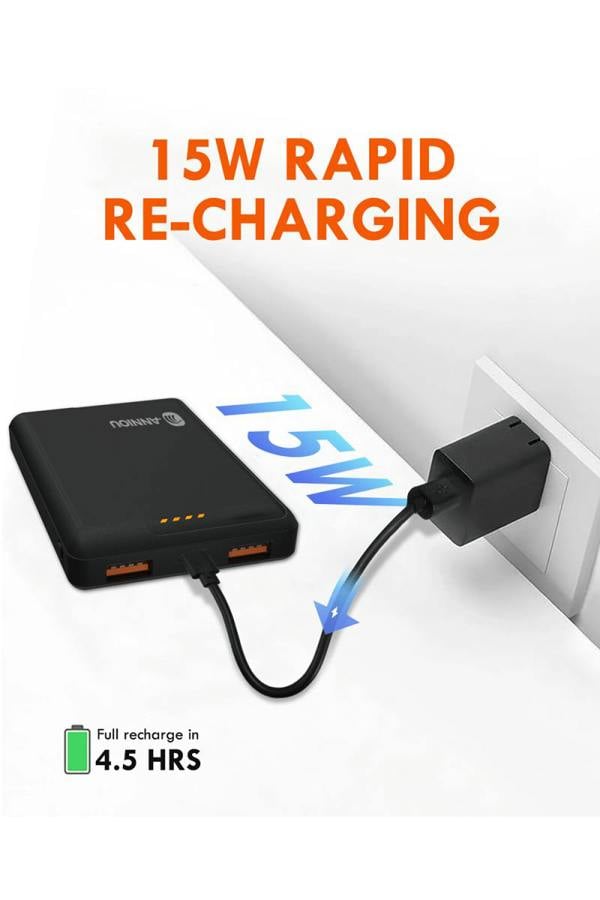Anniou 10000 MAH Battery Power Bank