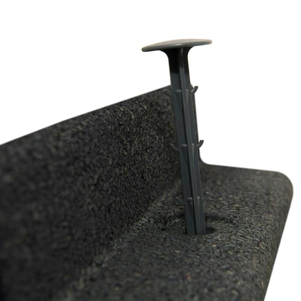 Flexible Lawn Edging 4.8m With Mallet - Grey