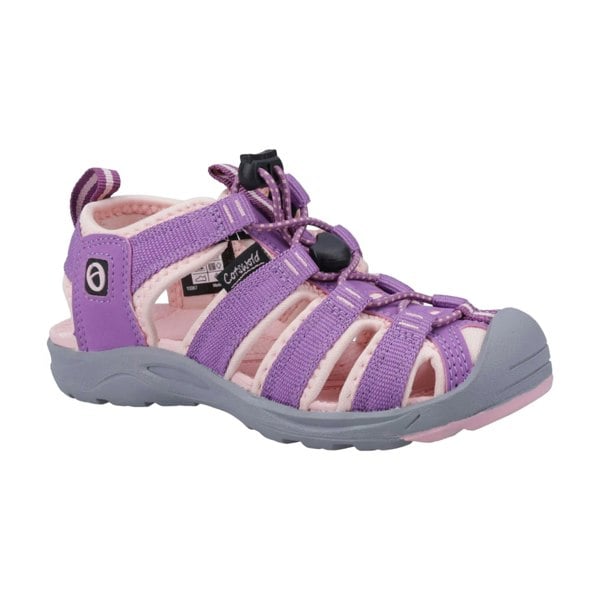 Cotswold Childrens/Kids Marshfield Sandals - Purple/Pink