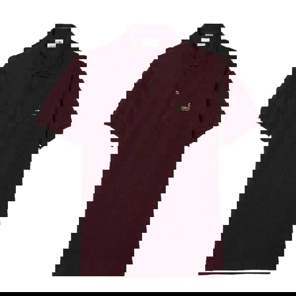 Lacoste Mens Original L.12.12 Polo Shirt - Maroon Red - 