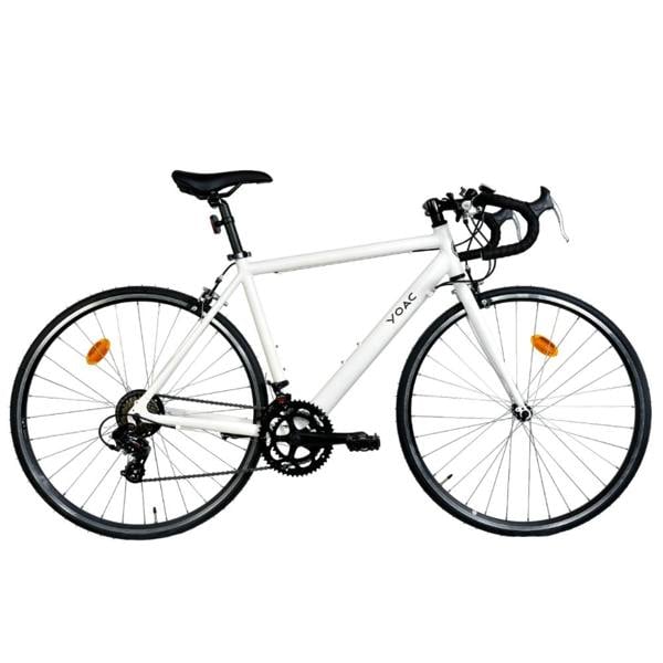 YOAC 03 Alloy Road Racing Bike, 14 Speed - White