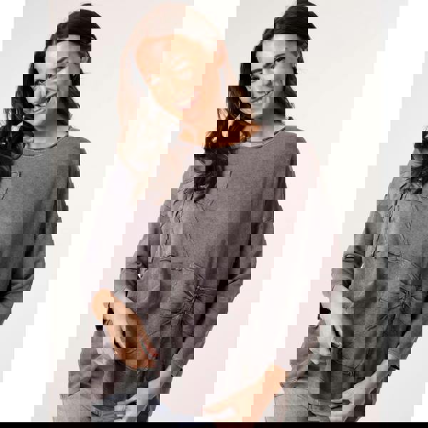 Blue Vanilla Bow Sweatshirt