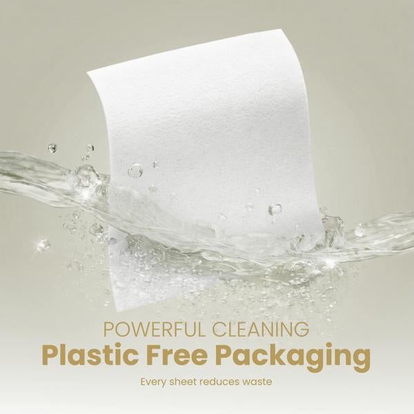 Green Edge 360 Fragrance Free Eco Friendly Laundry Detergent Sheets