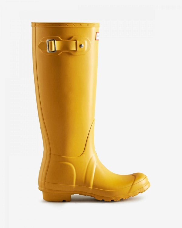 Hunter Original Tall Womens Wellies - Yellow