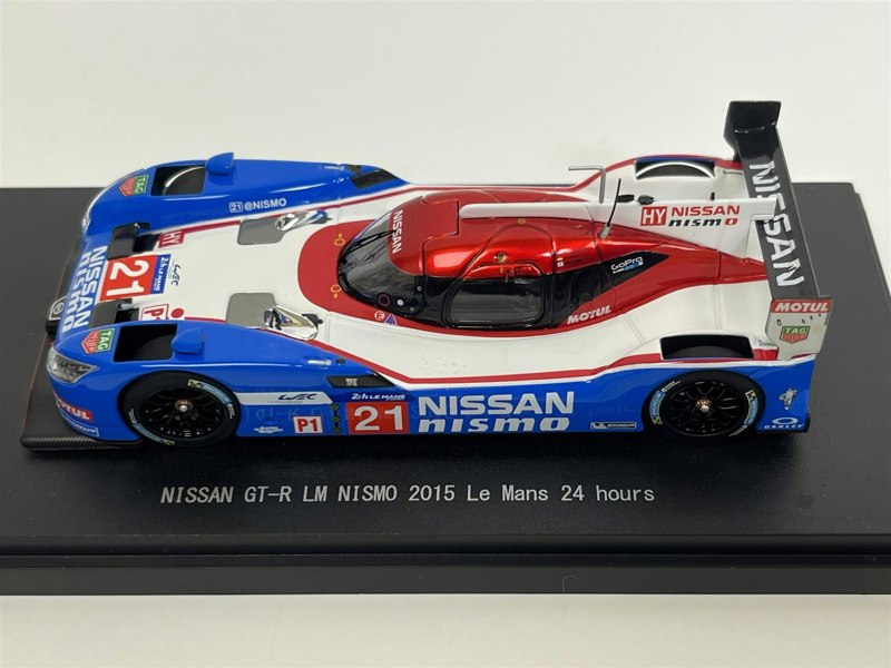 Ebbro Nissan GT RLM Nismo 2015 Le Mans 24 Hours #21 1:43 Scale 45254