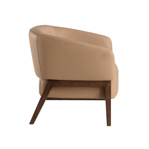 Angel Cerdá Brown Leather Armchair 5189