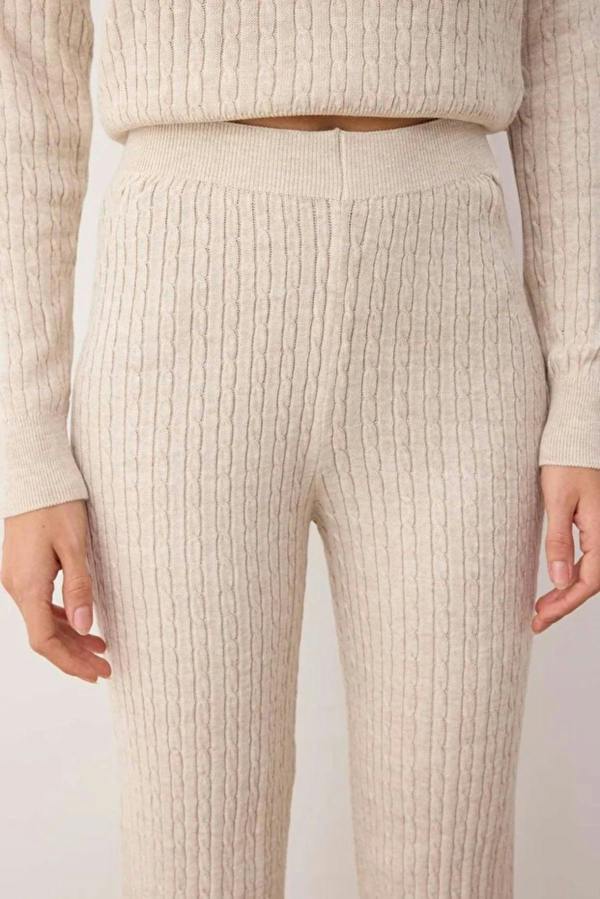 WOVCOR 2-Piece Zip-Up Knit Top & Pants Set