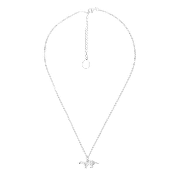 Ferret Silver Necklace - Personalised - MYLEE London