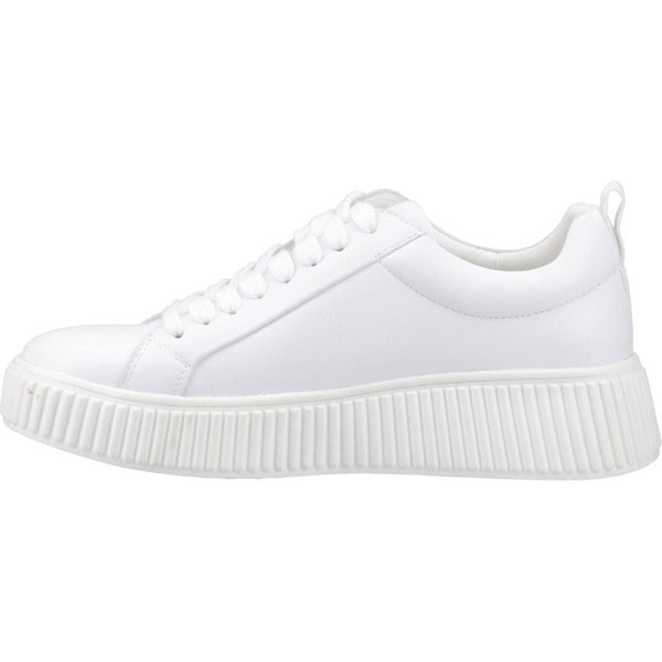 Hush Puppies Harlow Leather Women's White Trainers
