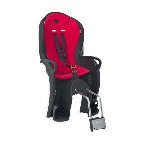 Hamax Kiss Child Bike Seat - Black/Red