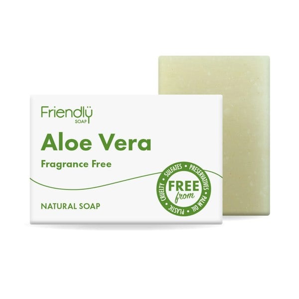 Aloe Vera Soap Bar with packaging