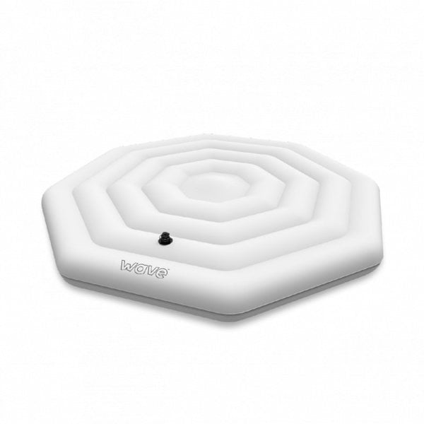 Wave Spa Octagon 6 Person Protective Thermal Efficient Inflatable Cover, White - Wave Spas Inflatable, foam Hot Tubs