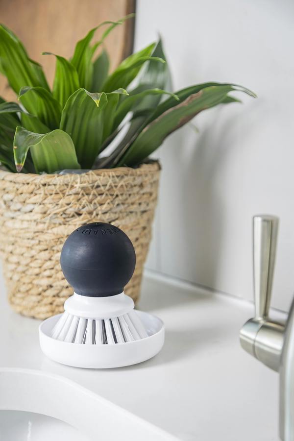 KitchenAid Palm Brush with Dish