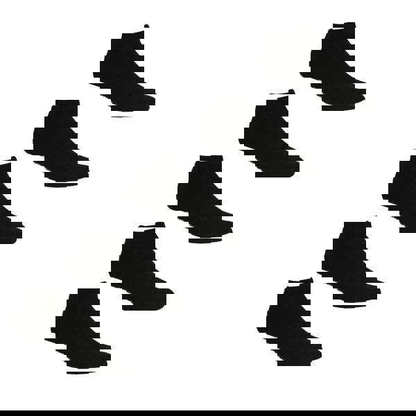 Regatta Unisex Adult Trainer Socks (Pack of 5) - Black - 