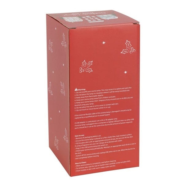 Serano Christmas Village Electric Aroma Lamp