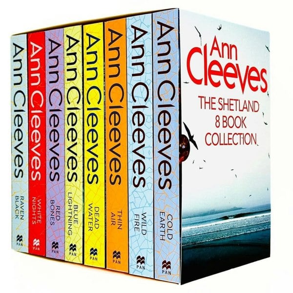 Macmillan Ann Cleeves Shetland Series Collection 8 Books Set Book 1-8