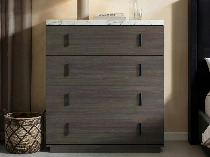 Marcel Chest of Drawers Walnut