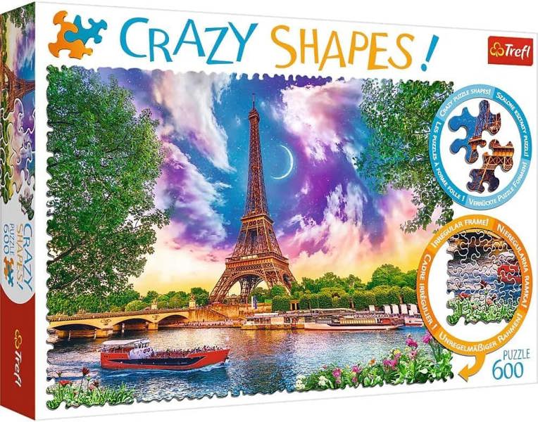 Trefl Sky Over Paris Puzzle Adults - 600 Pieces