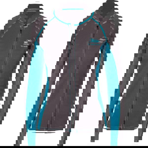 Trespass Womens/Ladies Skippor Full Zip Jacket - Dark Grey - 