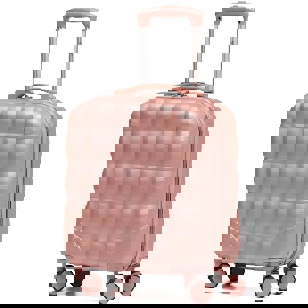 Flight Knight 45x36x20cm Hard Case Bubble Carry On Suitcase EasyJet Free Cabin Bag