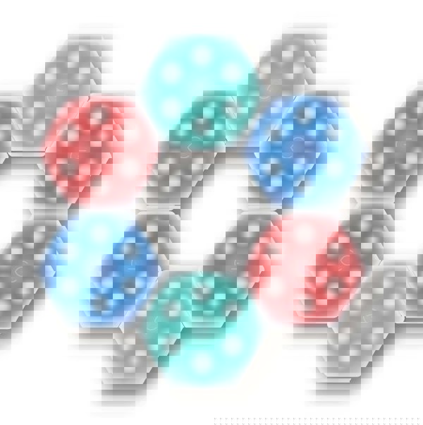 FX Lab Fxlab Touch Sensitive Colour Changing Mood Lights Set of 6 Battery Operated