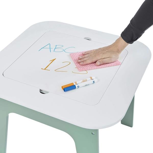 Liberty House Toys Kids 4-in-1 Play Table and Two Chairs Set