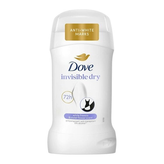 Dove Invisible Dry Anti-Perspirant Deo Stick 50ml 24 Pack, 72H Sweat Protection