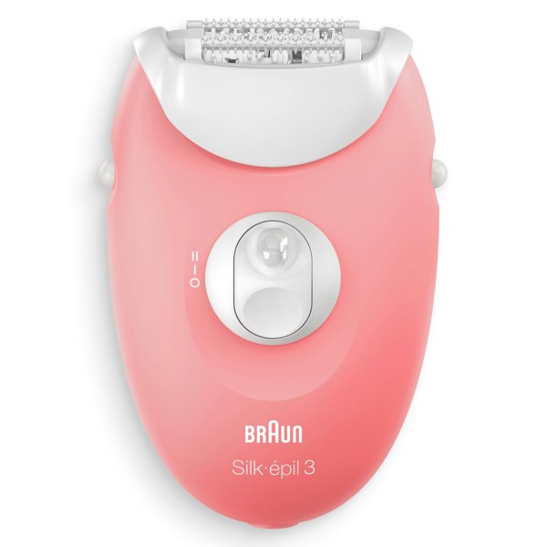 Braun Silk-epil 3, Corded Epilator For Hair Removal, Weeks Of Smooth Skin, 3-000 - Purple