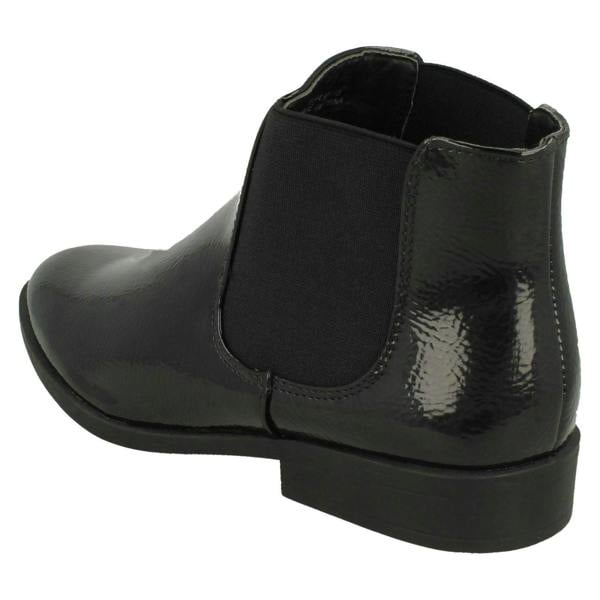 Spot On Ladies Spot On Gusset Chelsea Boots F4449