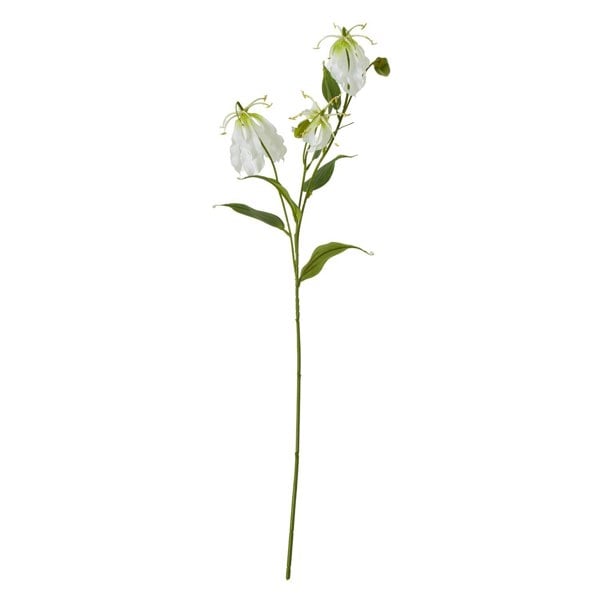 Hill Interiors Gloriosa Spray Artificial Flower - Cream