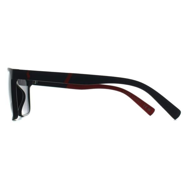 Polo Ralph Lauren Sunglasses PH4189U 537587 Matte Black Dark Grey